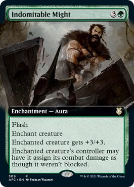 Indomitable Might Extended Art 309 (Commander: Adventures in the Forgotten Realms)  | Good Games Adelaide SA