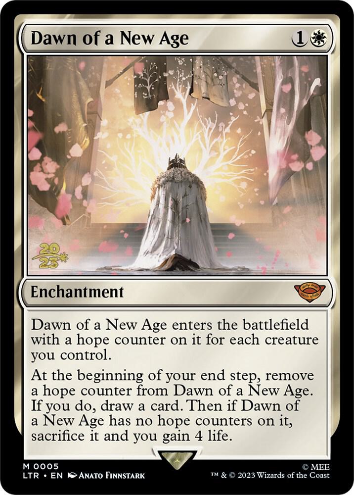 Dawn of a New Age 5 (Prerelease Cards)  - Foil | Good Games Adelaide SA