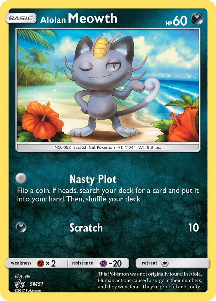 Alolan Meowth SM51 (SM Promos)  | Good Games Adelaide SA