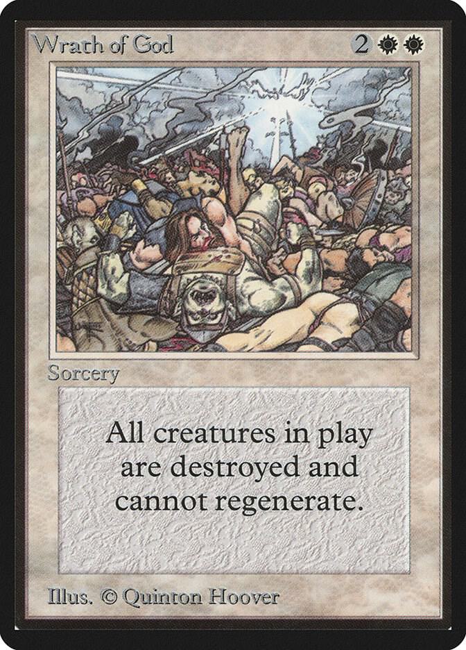 Wrath of God 46/302 (Beta Edition)  | Good Games Adelaide SA