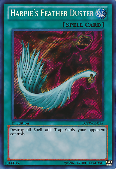Harpie's Feather Duster [LCYW-EN149] Secret Rare | Good Games Adelaide SA