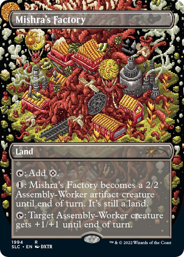 Mishra's Factory 1994 (Secret Lair Countdown Kit)  - Borderless Foil | Good Games Adelaide SA