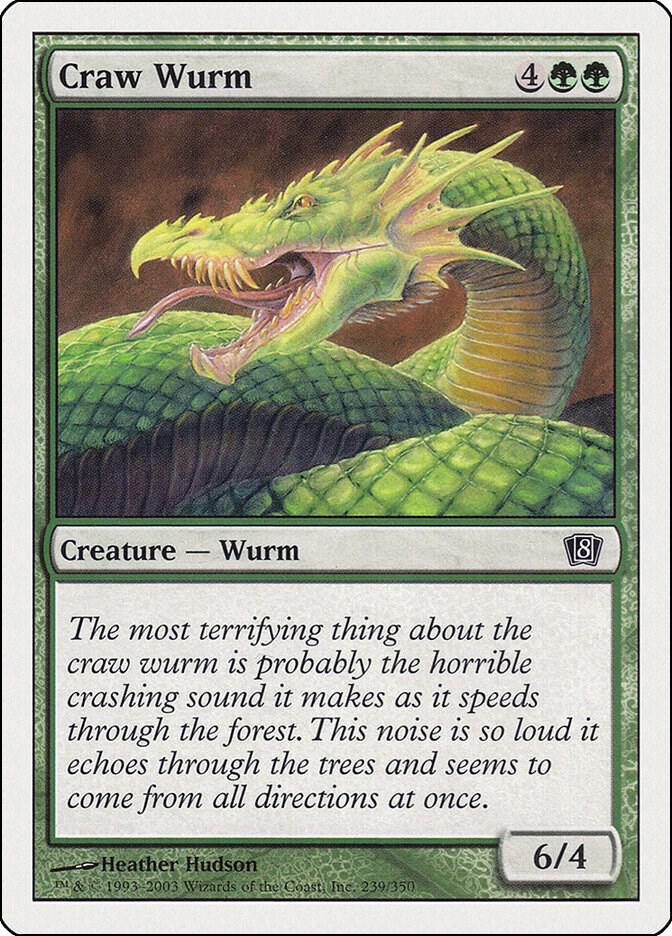 Craw Wurm 239 (8th Edition)  | Good Games Adelaide SA