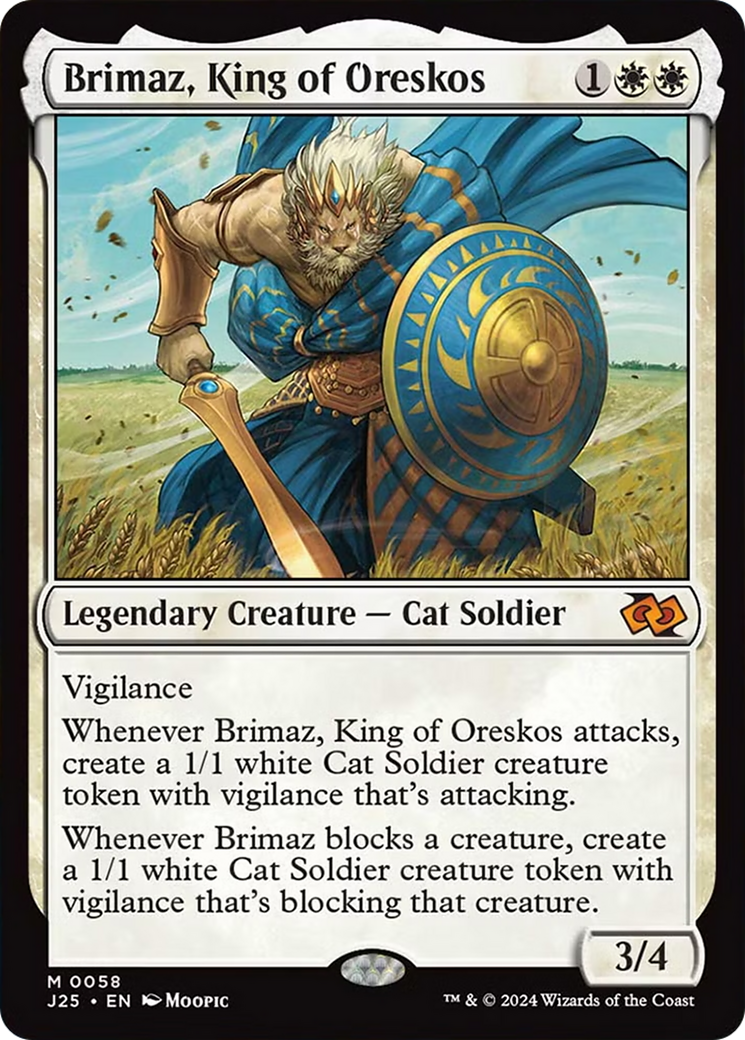 Brimaz, King of Oreskos [Foundations Jumpstart] | Good Games Adelaide SA
