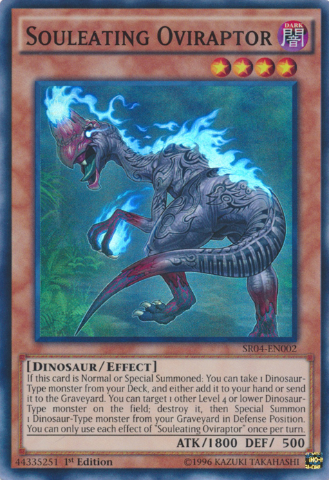 Souleating Oviraptor [SR04-EN002] Super Rare | Good Games Adelaide SA