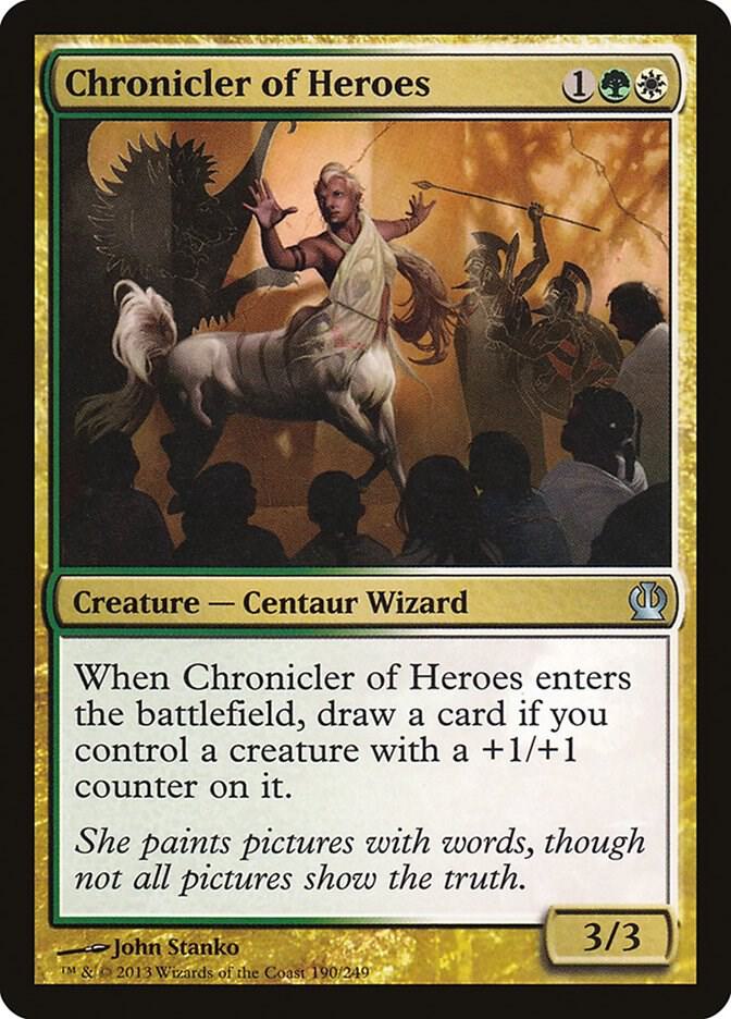 Chronicler of Heroes 190 (Theros)  - Foil | Good Games Adelaide SA