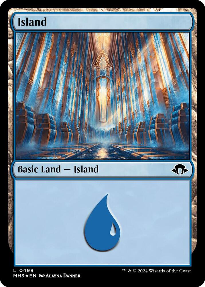 Island 499/319 (Modern Horizons 3)  - Ripple Foil | Good Games Adelaide SA