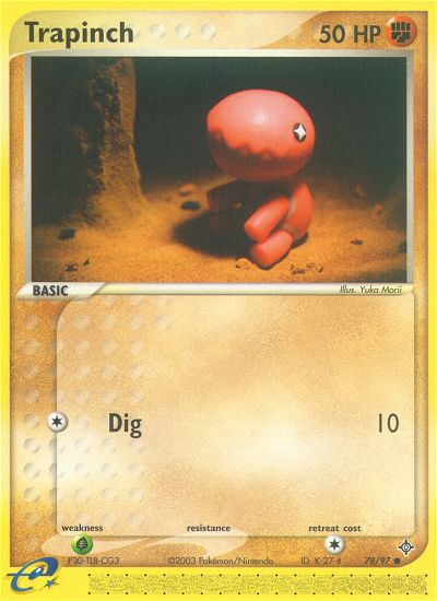 Trapinch (78/97) [EX: Dragon] | Good Games Adelaide SA