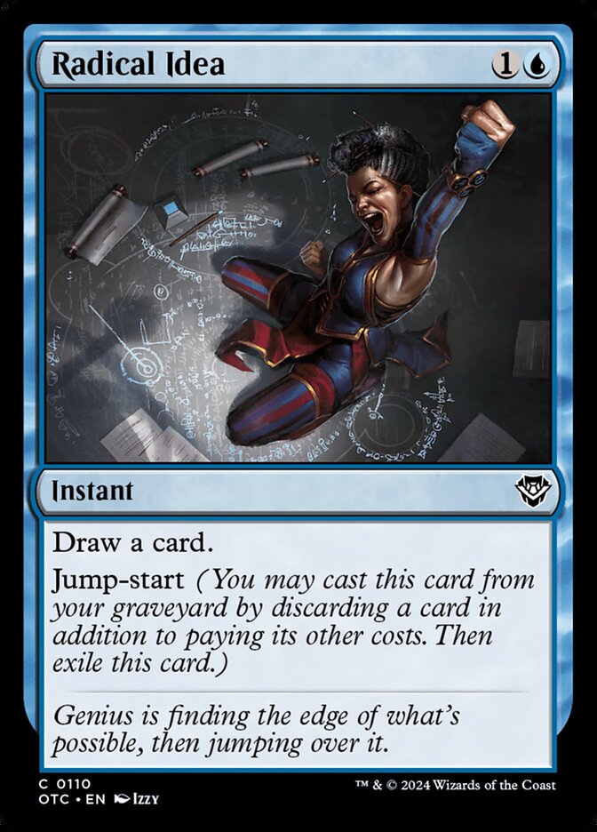 Radical Idea 110 (Commander: Outlaws of Thunder Junction)  | Good Games Adelaide SA