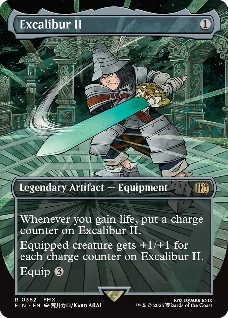 Excalibur II (Borderless) [FINAL FANTASY] | Good Games Adelaide SA
