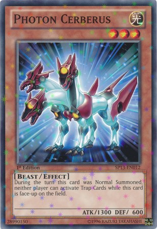 Photon Cerberus [SP13-EN012] Starfoil Rare | Good Games Adelaide SA