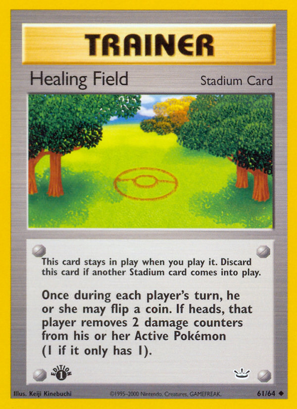 Healing Field (61/64) [Neo Revelation 1st Edition] | Good Games Adelaide SA