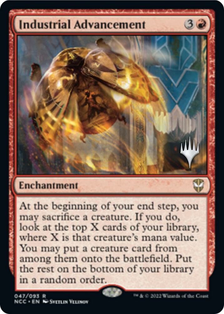 Industrial Advancement 47 (Promo Pack: Streets of New Capenna)  - Foil | Good Games Adelaide SA