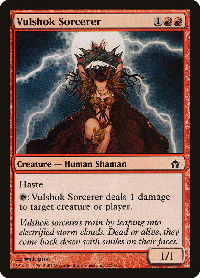 Vulshok Sorcerer [Fifth Dawn] | Good Games Adelaide SA