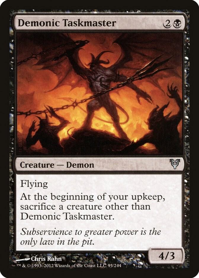 Demonic Taskmaster 95 (Avacyn Restored)  | Good Games Adelaide SA