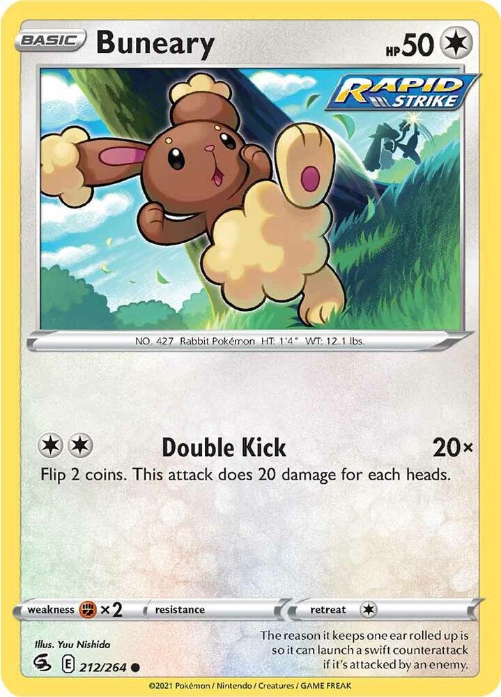 Buneary 212/264 (SWSH08: Fusion Strike)  | Good Games Adelaide SA