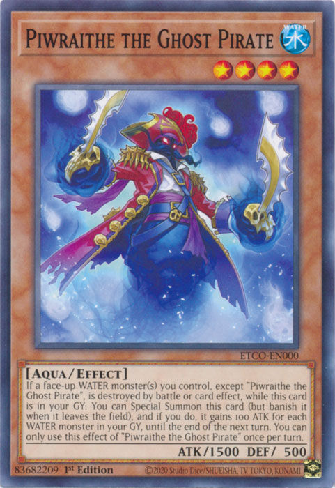 Piwraithe the Ghost Pirate [ETCO-EN000] Common | Good Games Adelaide SA