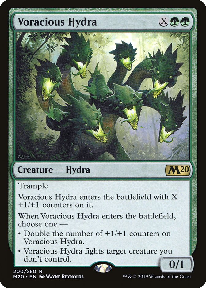 Voracious Hydra 200 (Core Set 2020)  - Foil | Good Games Adelaide SA