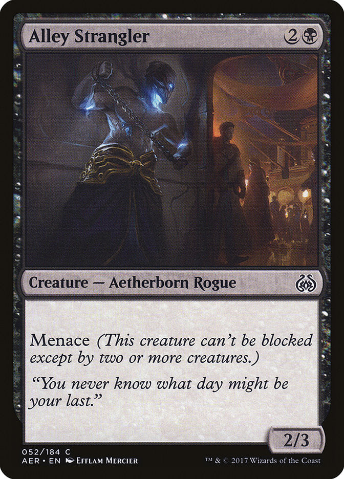 Alley Strangler (Intro Pack) [Aether Revolt Promos] | Good Games Adelaide SA