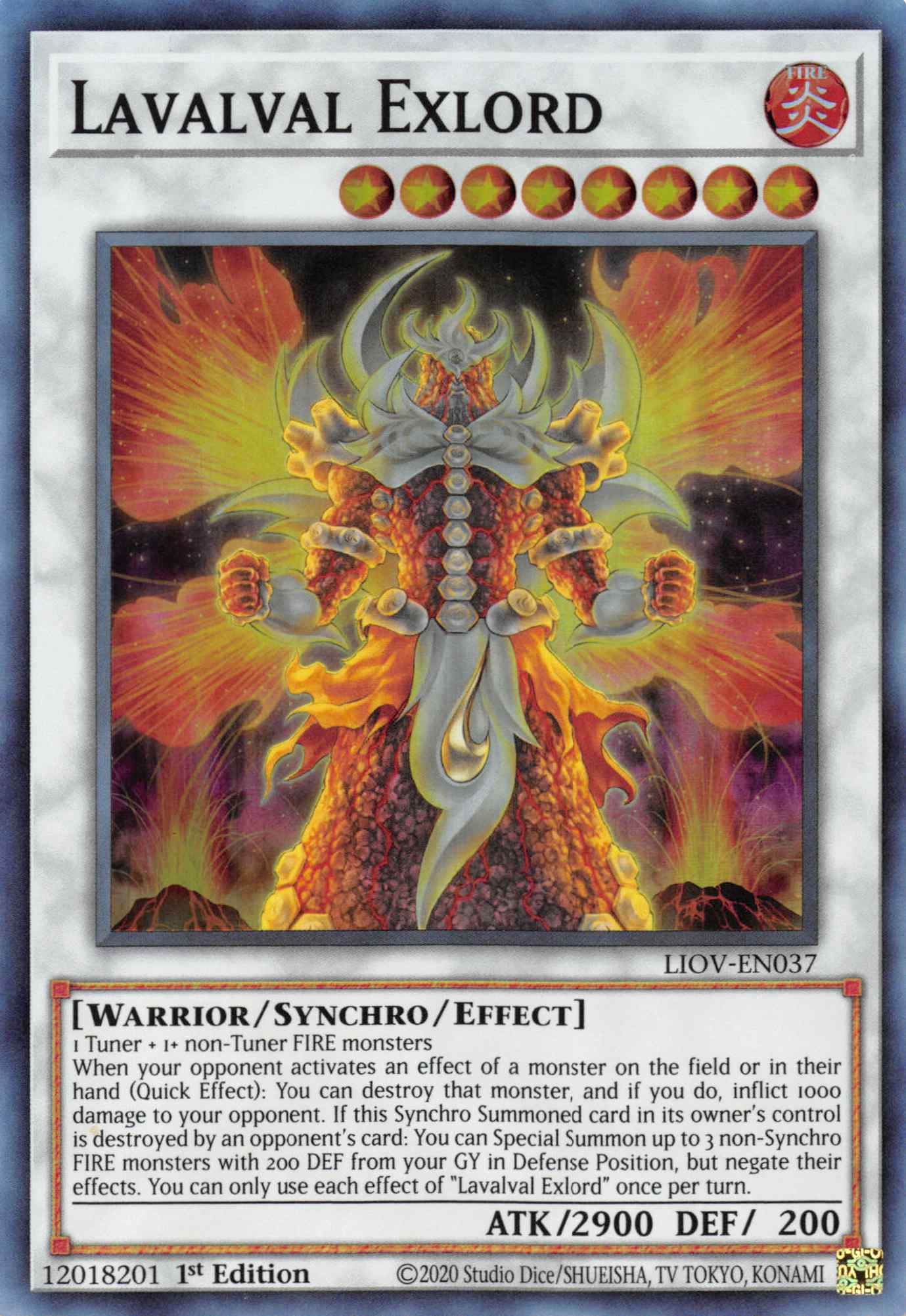 Lavalval Exlord [LIOV-EN037] Super Rare | Good Games Adelaide SA