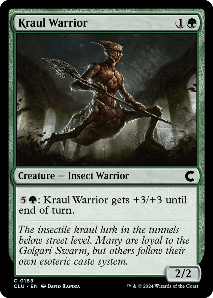 Kraul Warrior [Ravnica: Clue Edition] | Good Games Adelaide SA