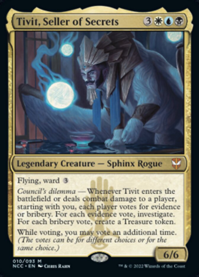 Tivit, Seller of Secrets [Streets of New Capenna Commander] | Good Games Adelaide SA