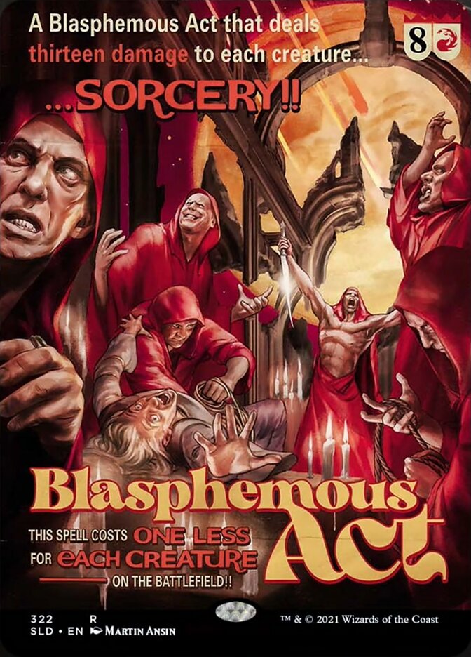 Blasphemous Act [Secret Lair Drop] | Good Games Adelaide SA