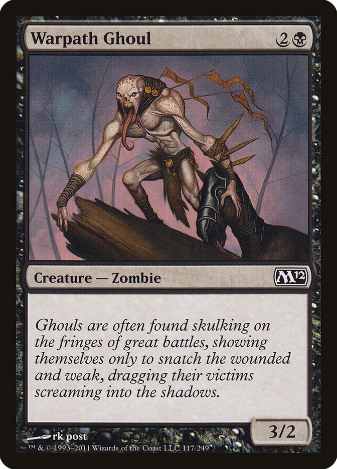 Warpath Ghoul 117 (Magic 2012 (M12))  | Good Games Adelaide SA