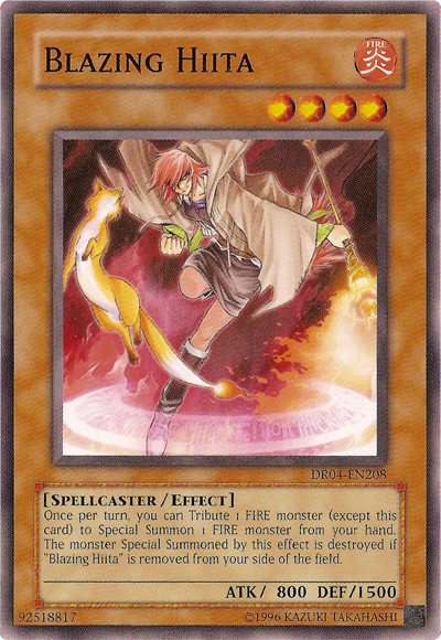 Blazing Hiita [DR04-EN208] Common | Good Games Adelaide SA