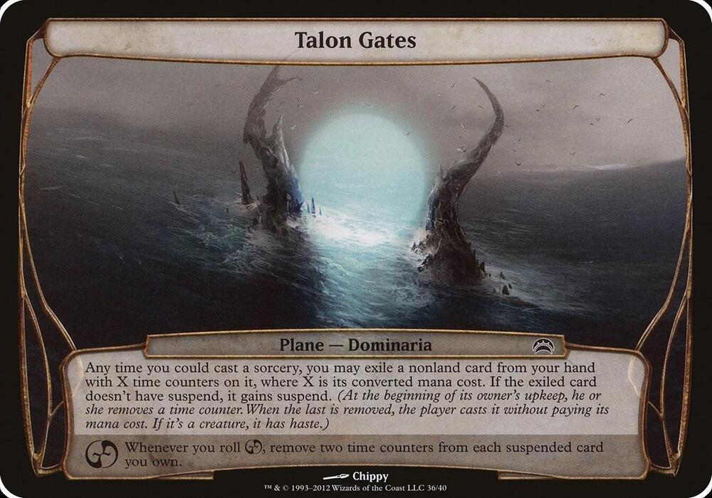 Talon Gates Planechase 2012 36 (Oversize Cards)  | Good Games Adelaide SA