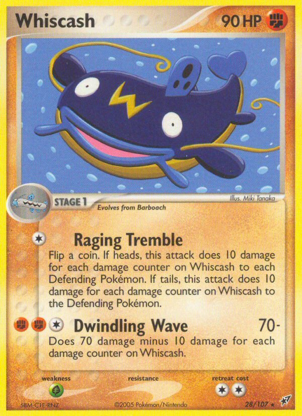 Whiscash (28/107) [EX: Deoxys] | Good Games Adelaide SA