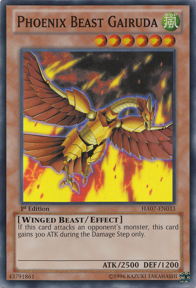 Phoenix Beast Gairuda [HA07-EN033] Super Rare | Good Games Adelaide SA