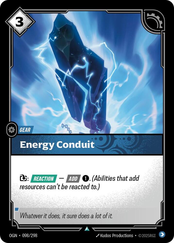 Energy Conduit 098/298 (Origins)  | Good Games Adelaide SA