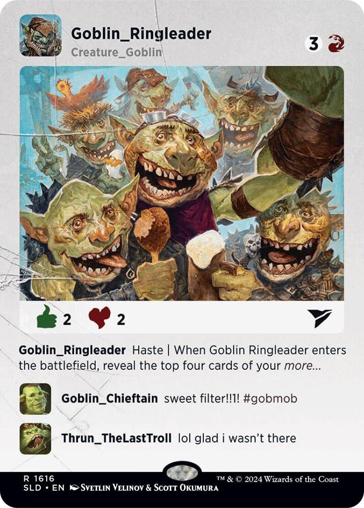 Goblin Ringleader 1616 (Secret Lair Drop Series)  | Good Games Adelaide SA