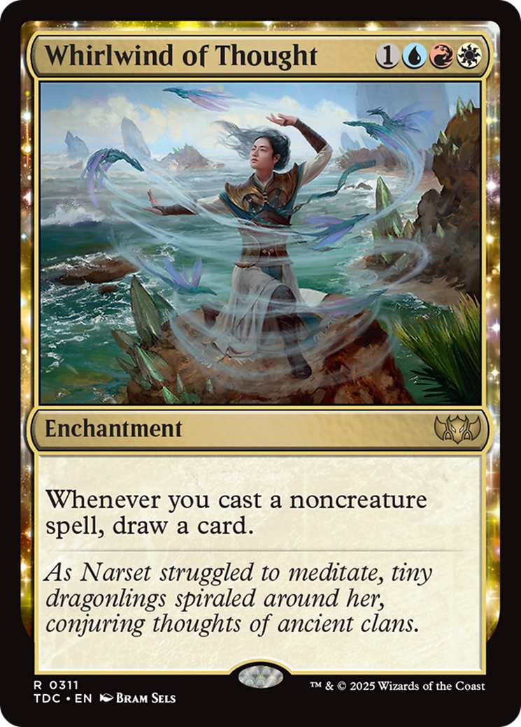 Whirlwind of Thought [Tarkir: Dragonstorm Commander] | Good Games Adelaide SA