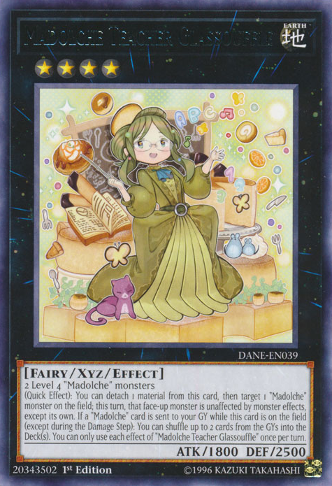 Madolche Teacher Glassouffle [DANE-EN039] Rare | Good Games Adelaide SA