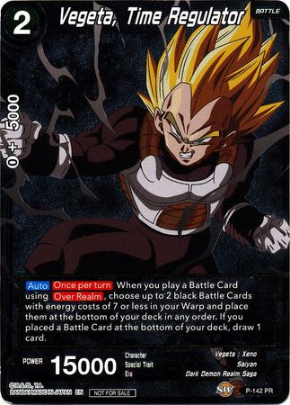 Vegeta, Time Regulator (Championship Final 2019) (P-142) [Tournament Promotion Cards] | Good Games Adelaide SA