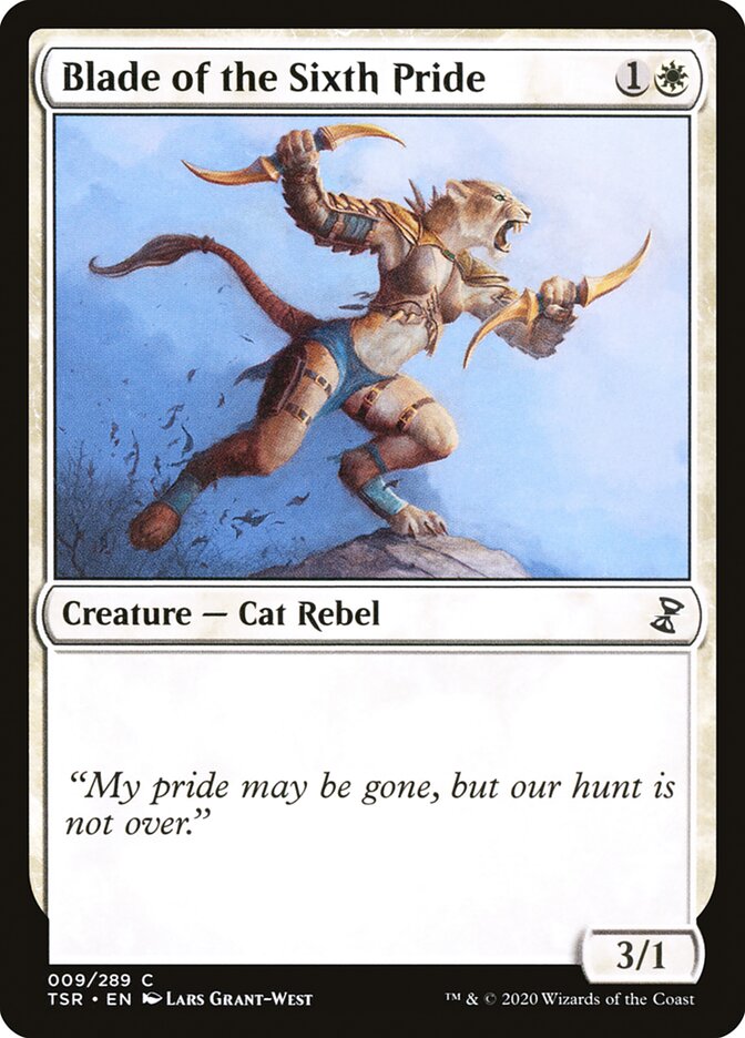 Blade of the Sixth Pride 9 (Time Spiral: Remastered)  - Foil | Good Games Adelaide SA