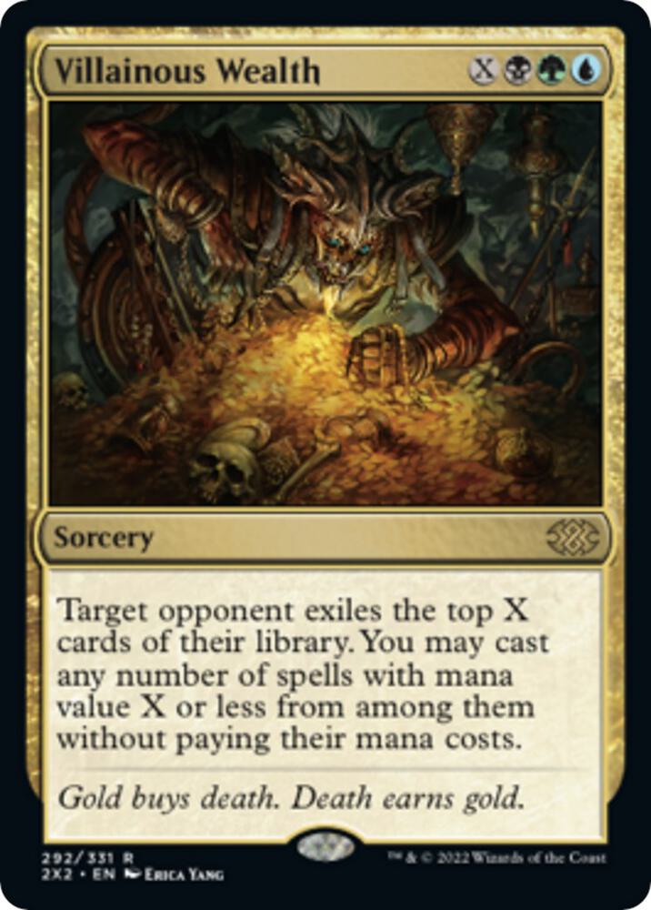 Villainous Wealth 292 (Double Masters 2022)  - Foil | Good Games Adelaide SA