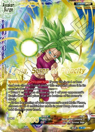 Kefla // Kefla, Surge of Ferocity (Gold Stamped) [P-184] | Good Games Adelaide SA