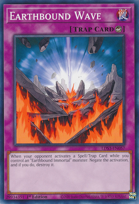 Earthbound Wave [LDS3-EN057] Common | Good Games Adelaide SA