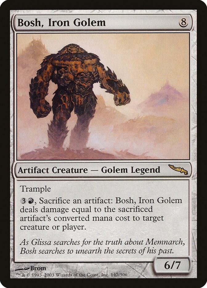 Bosh, Iron Golem 147 (Mirrodin)  - Foil | Good Games Adelaide SA