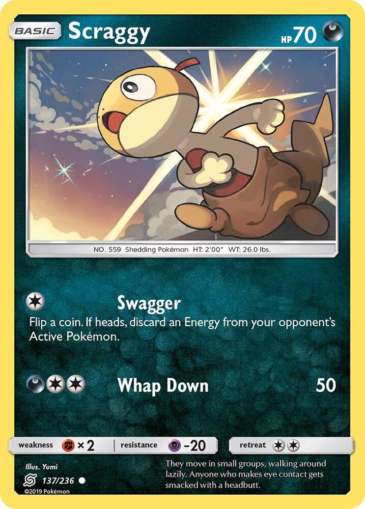 Scraggy 137/236 (SM - Unified Minds)  | Good Games Adelaide SA