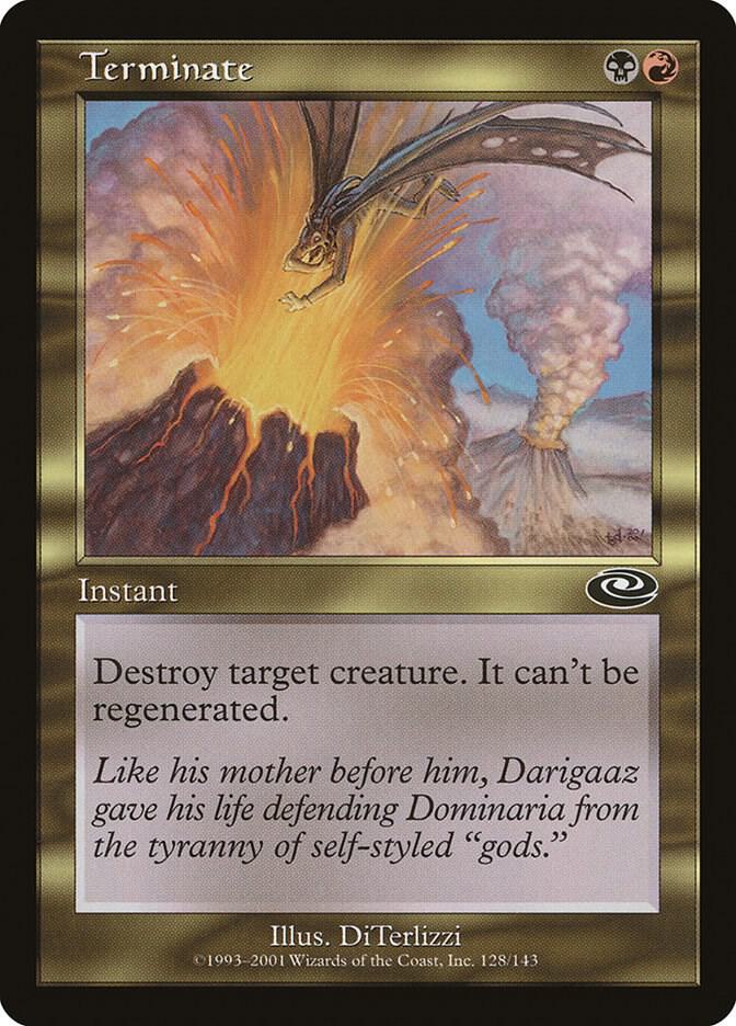 Terminate 128 (Planeshift)  - Foil | Good Games Adelaide SA