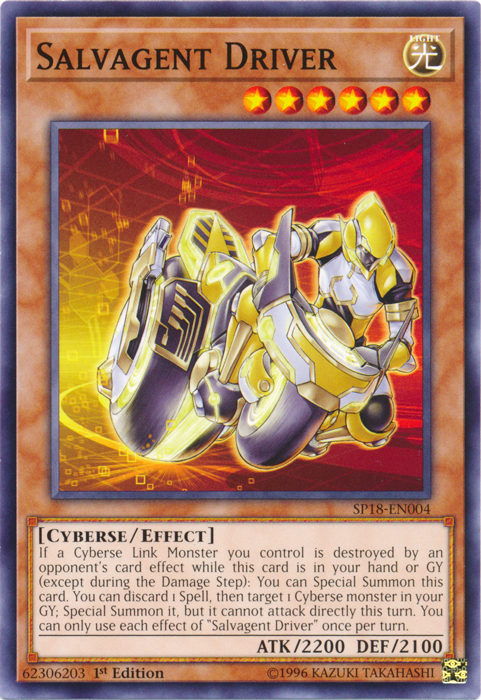 Salvagent Driver [SP18-EN004] Common | Good Games Adelaide SA
