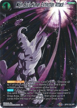 Majin Buu's Human Extinction Attack [BT9-134] | Good Games Adelaide SA