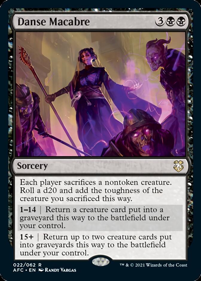 Danse Macabre [Dungeons & Dragons: Adventures in the Forgotten Realms Commander] | Good Games Adelaide SA