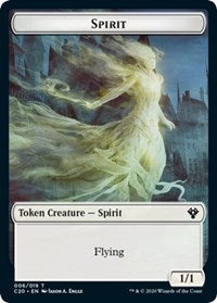 Spirit // Insect (013) Double-sided Token [Commander 2020 Tokens] | Good Games Adelaide SA