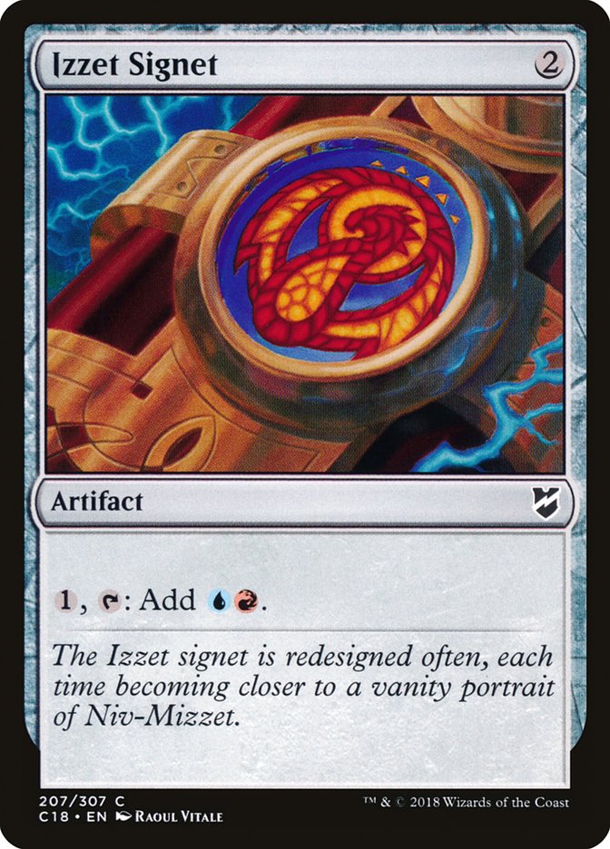 Izzet Signet [Commander 2018] | Good Games Adelaide SA