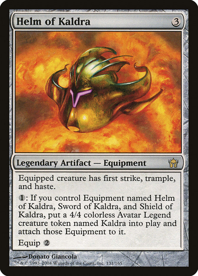 Helm of Kaldra 131 (Fifth Dawn)  - Foil | Good Games Adelaide SA